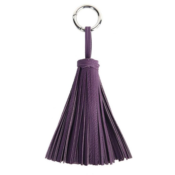 Jumbo Purple Tasseled Key Chain - Picture 1 of 1